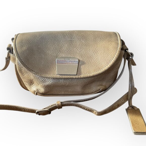 Joy Gryson Juliana Tan Leather Crossbody Bag - Picture 13 of 13